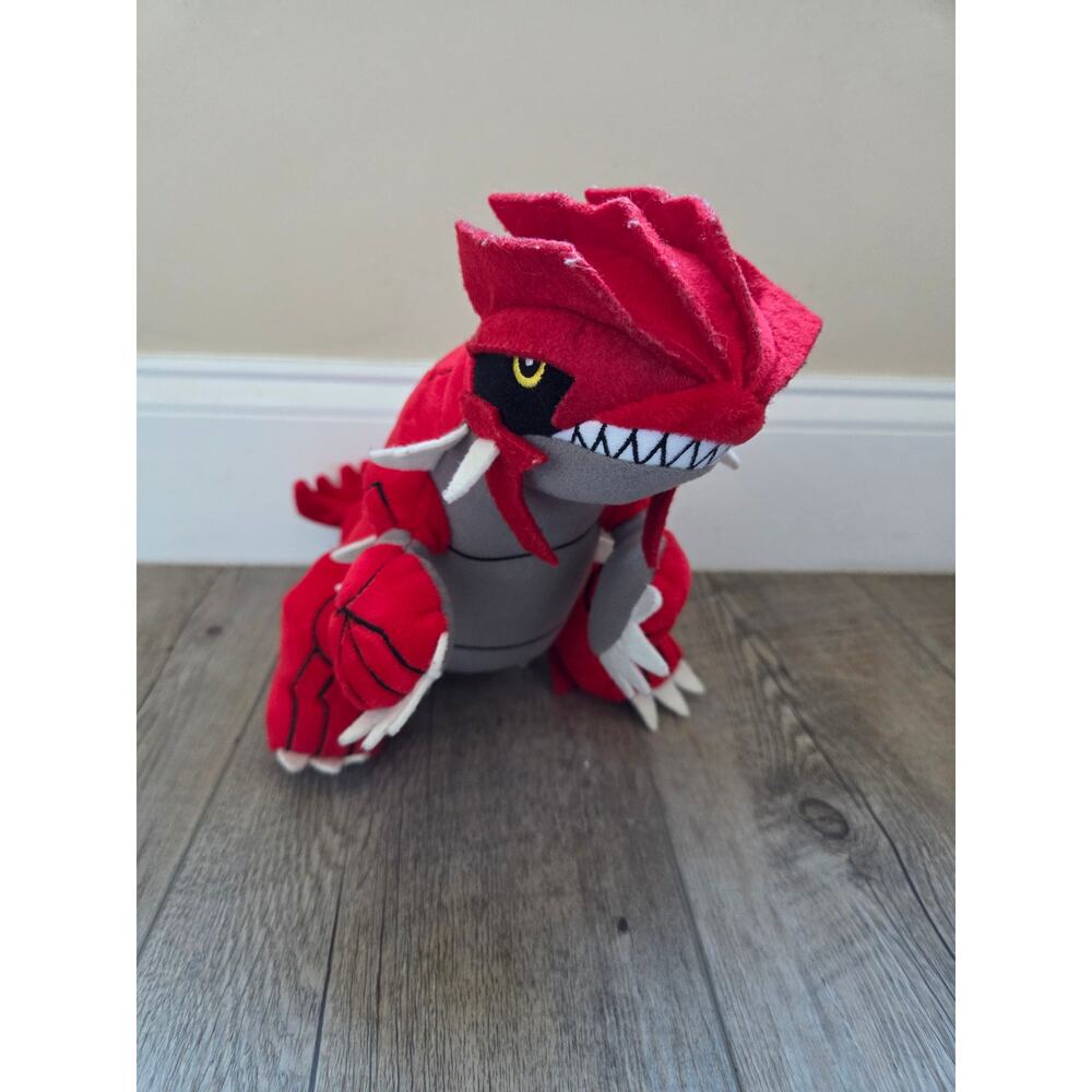 Pokémon Center Groudon Plush Legendary Hoenn Soft Stuffed Animal Toy‎ Authentic